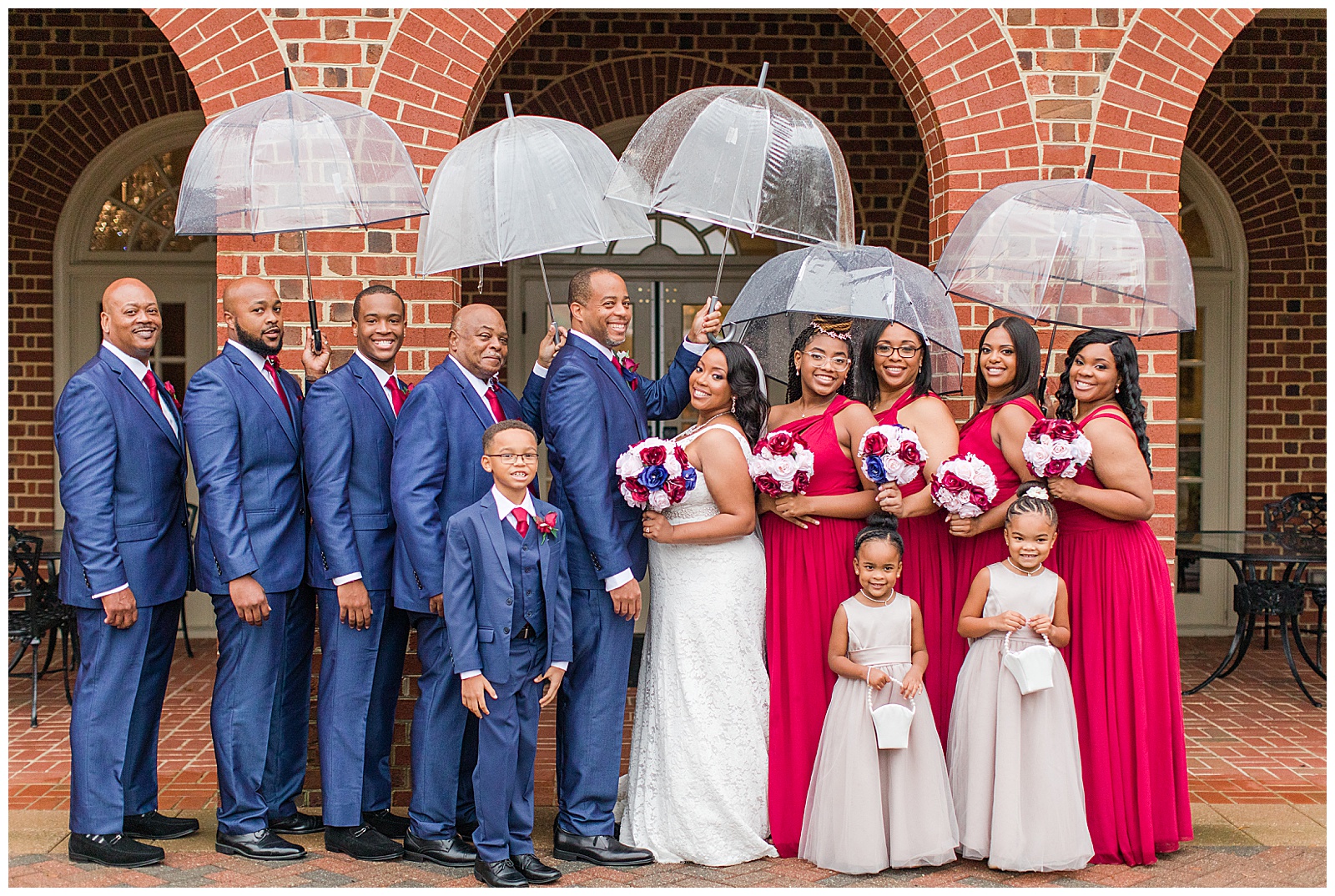 Virginia Beach Wedding Photographers Rainy Day Founders Inn Wedding
