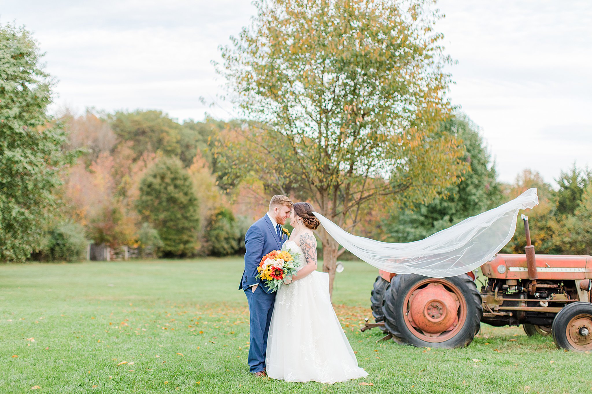 A Glasgow Farm Fall Wedding