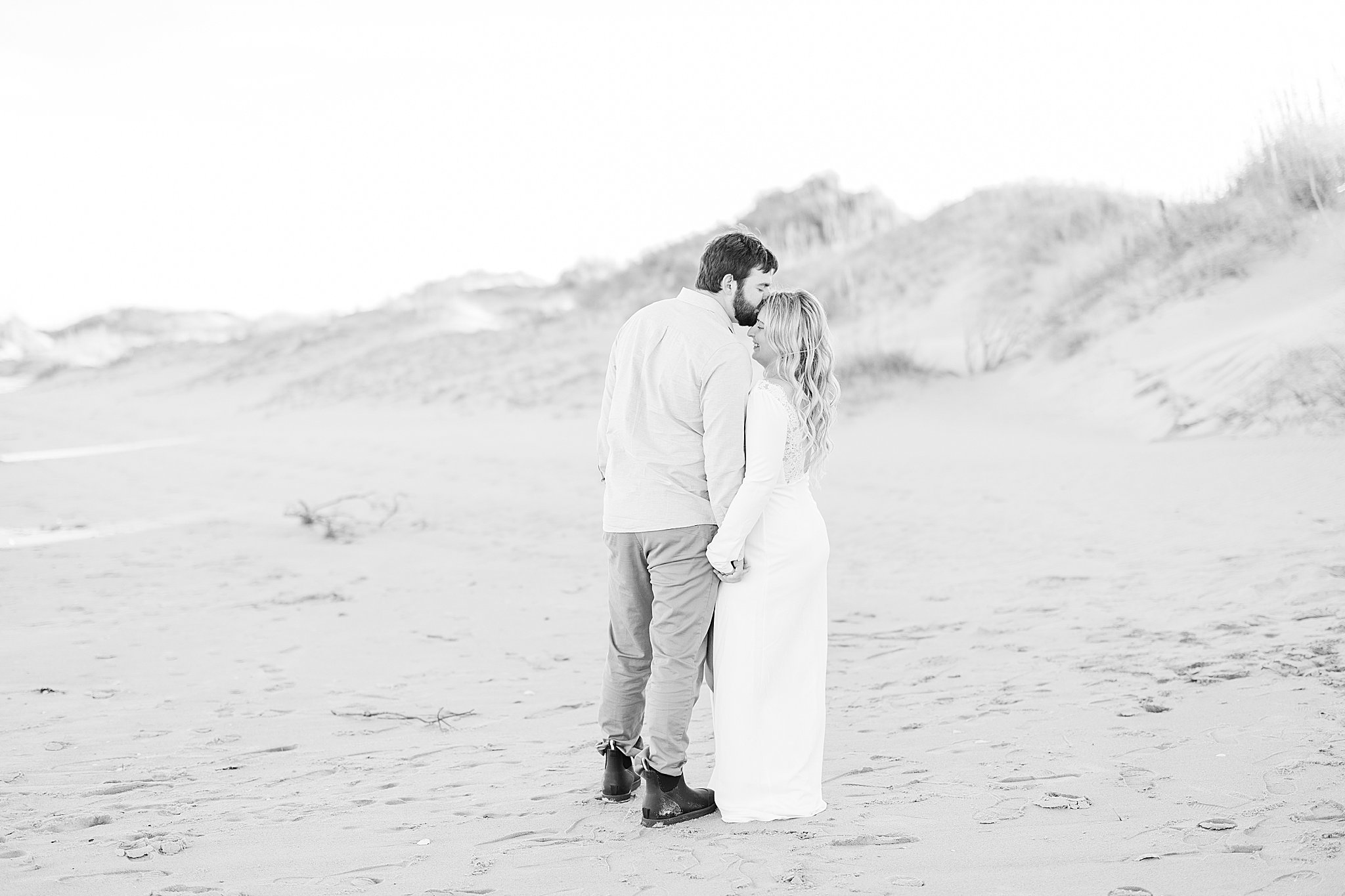 Outer Banks Coquina Beach Engagement 