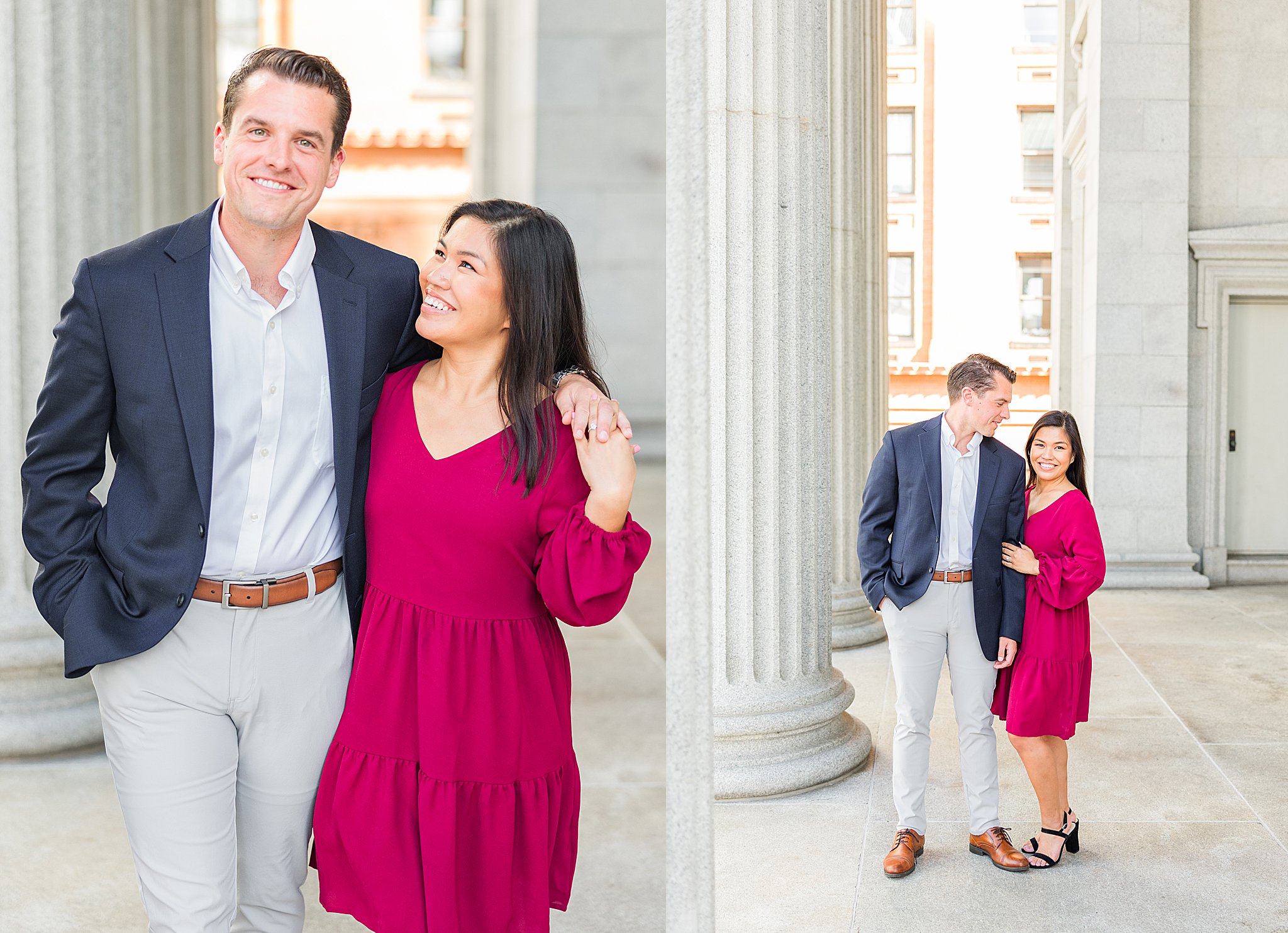 Downtown Norfolk Virginia Engagement