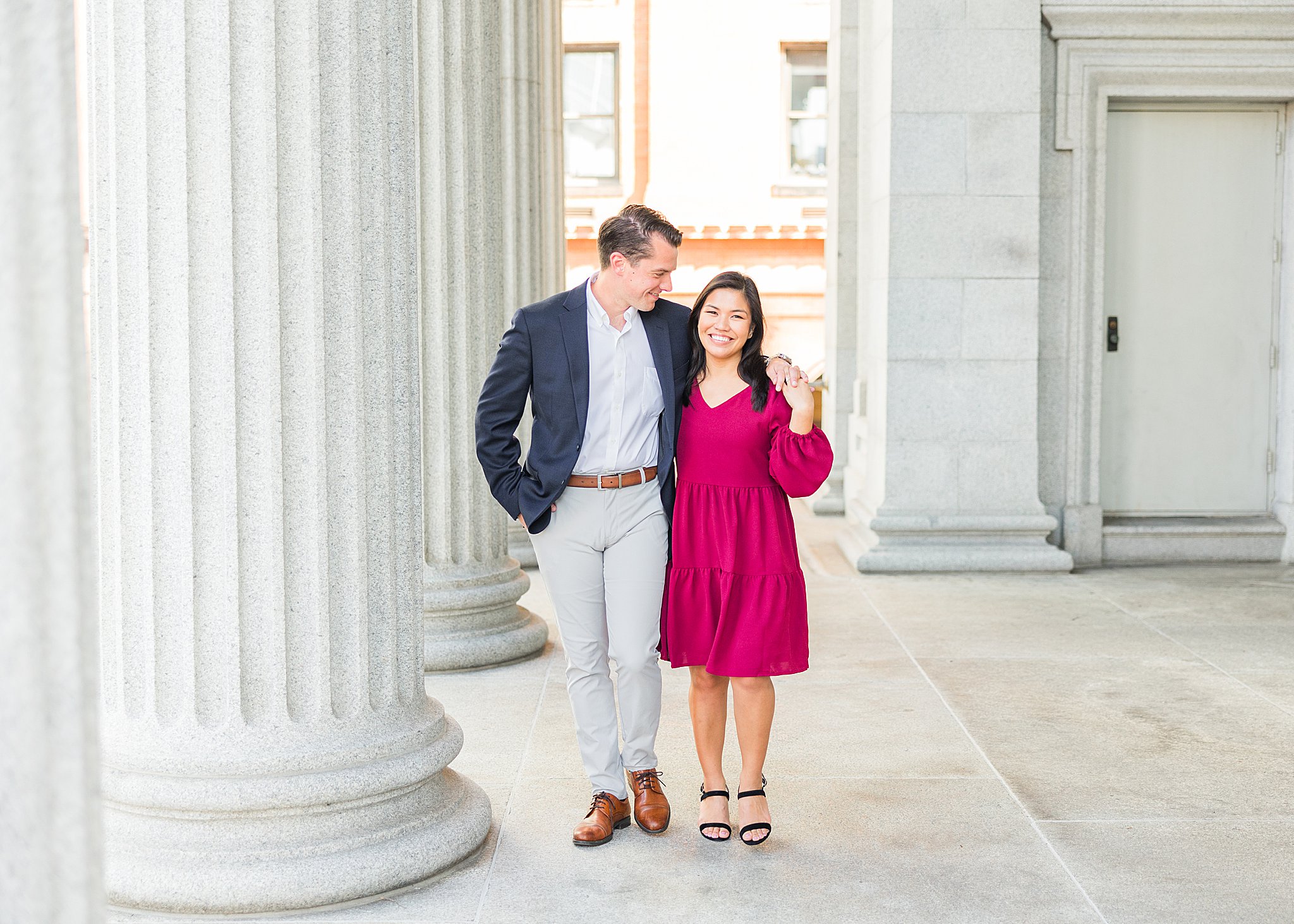 Downtown Norfolk Virginia Engagement