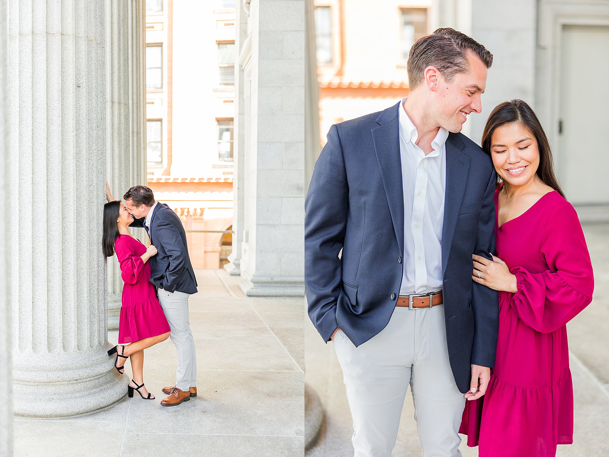 Downtown Norfolk Virginia Engagement