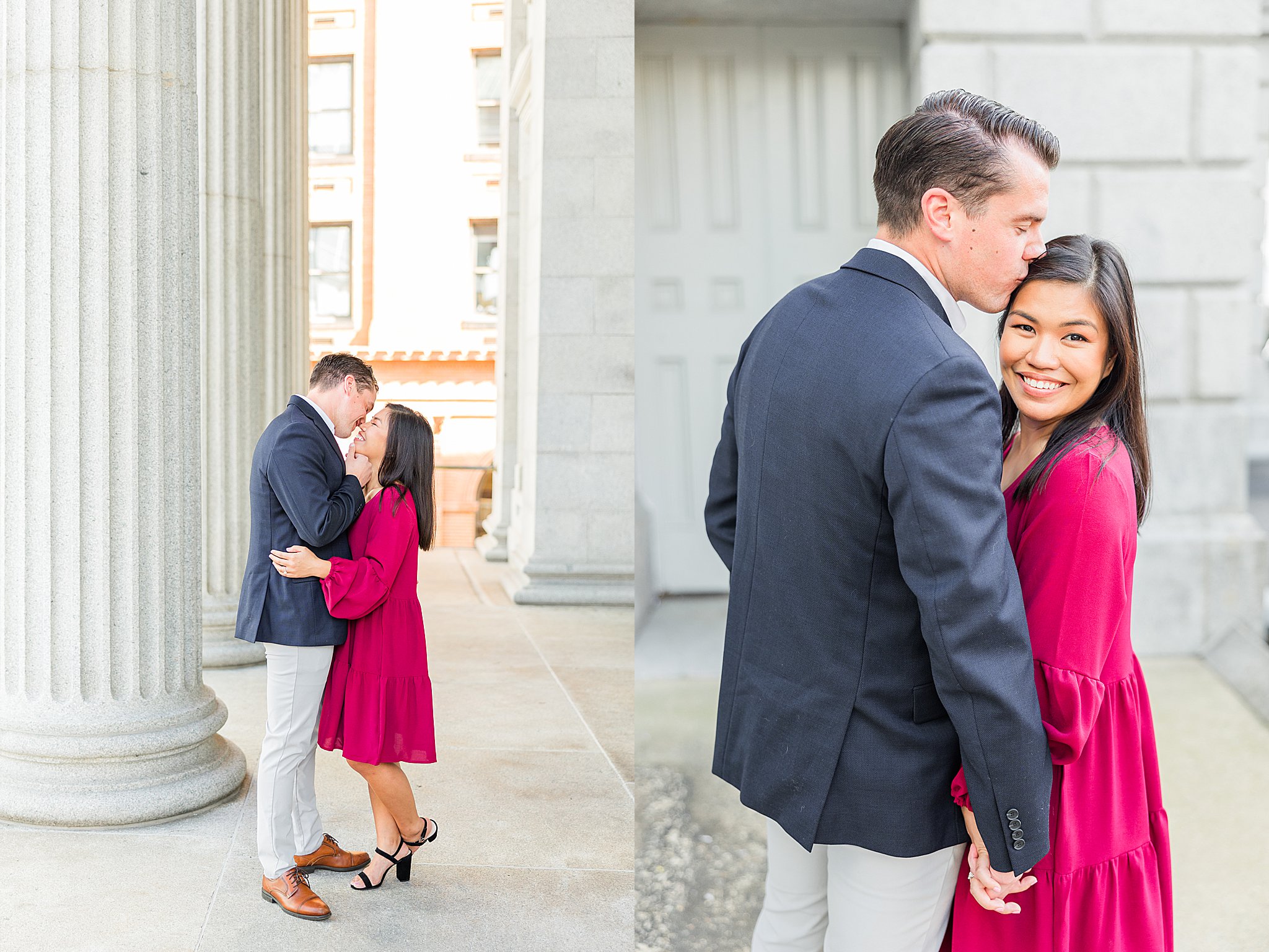 Downtown Norfolk Virginia Engagement