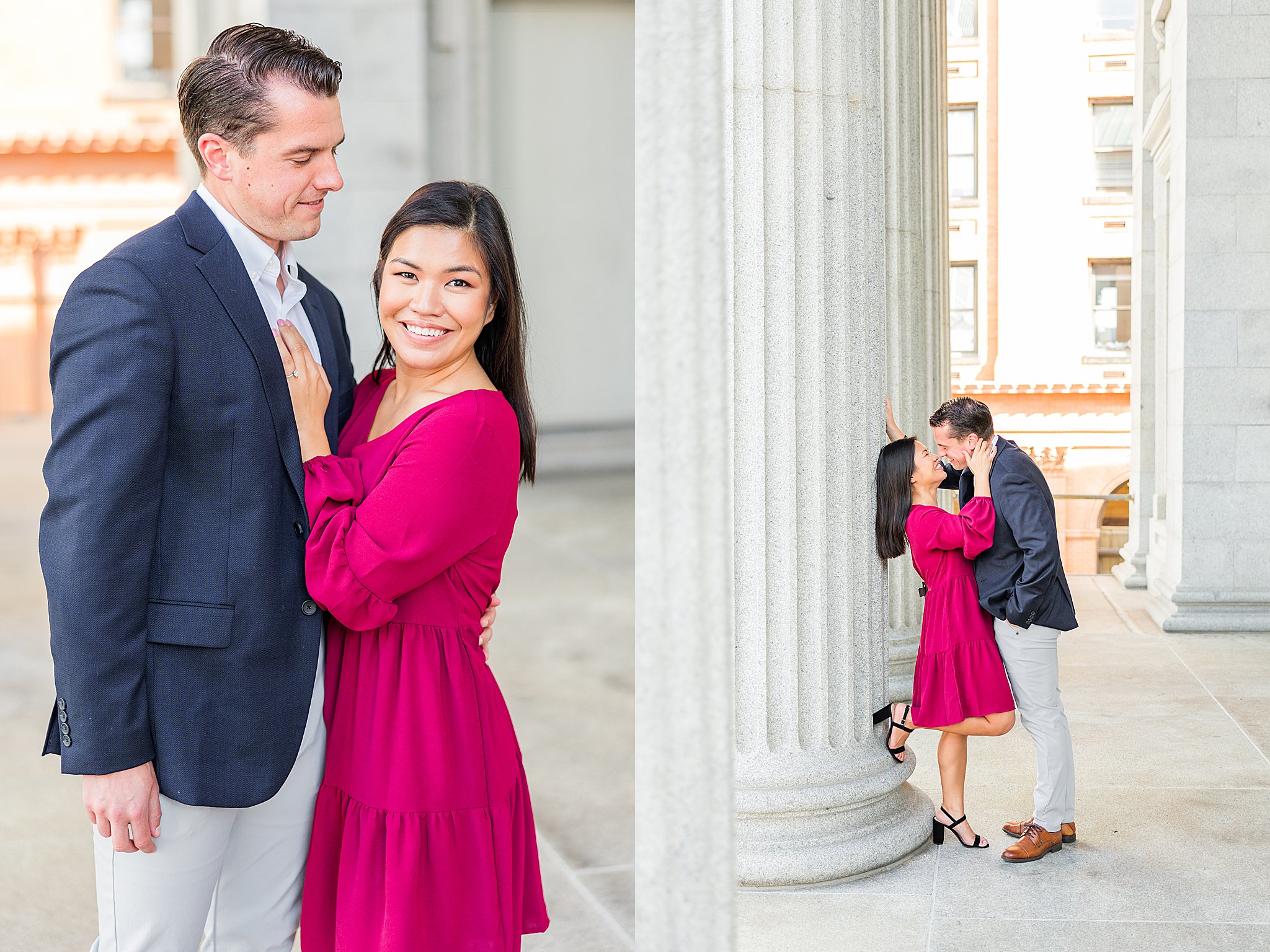 Downtown Norfolk Virginia Engagement