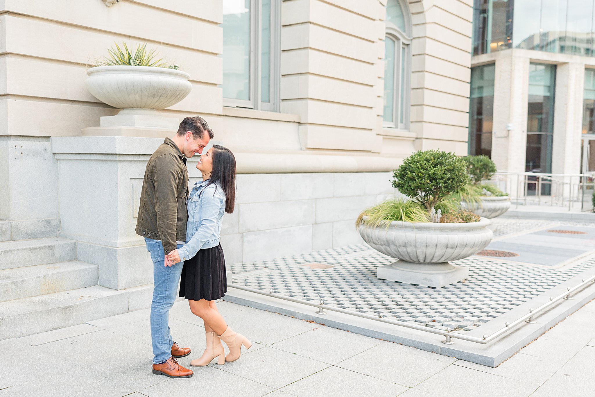 Downtown Norfolk Virginia Engagement