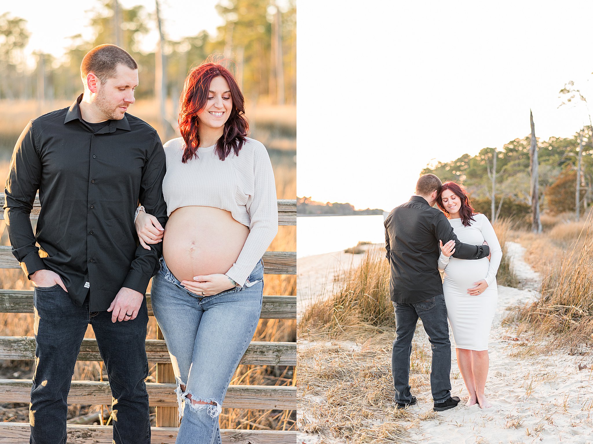 First Landing State Park Virginia Beach Maternity Session