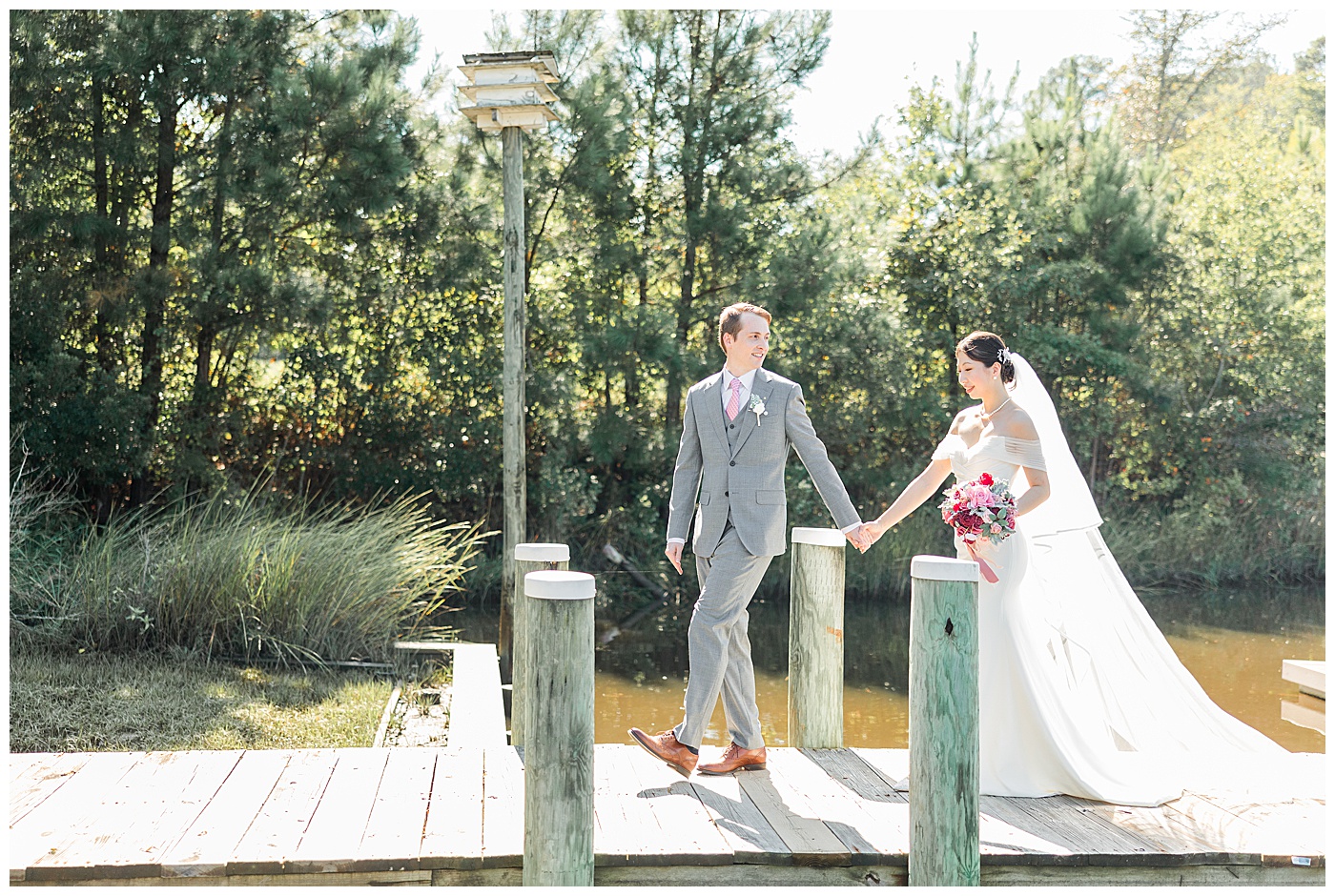 Fishing Bay Yacht Club Virginia Wedding