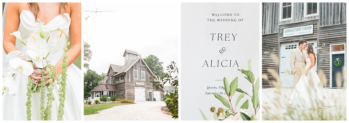 Harbor Point Station Virginia Wedding